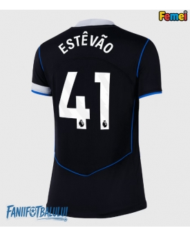 Chelsea Estevao Willian #41 Tricou Fotbal Replică 2025-26 Femei Treilea